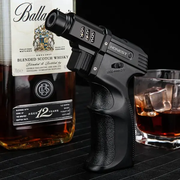 Honest Gas Lighter BBQ Torch Jet Spray Gun - Image 5