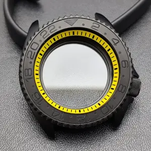 42mm Black Matte Watch Case for NH35 Movement 252 S330f66361a894617b3c704fd4af46124j 2
