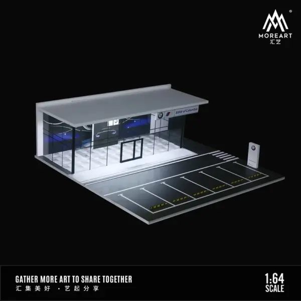 TimeMicro MoreArt 1:64 Scale Power 4S Showroom Car - Image 3