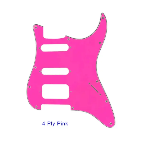 Feiman Fender Strat Pickguard HSS No Control Holes - Image 36
