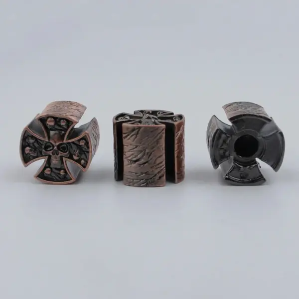 GUYKER Copper Guitar Knobs Cross Style Dual Color - Image 6