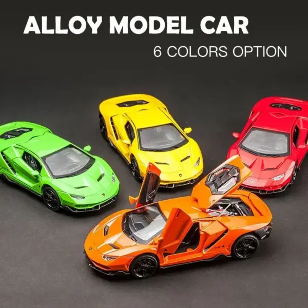 1:32 Lamborghini LP770 Scale Diecast Model - Image 5