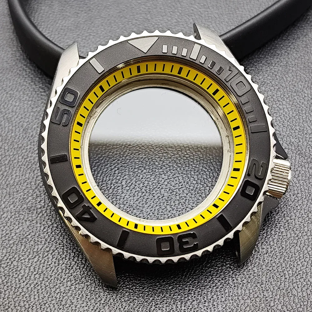 42mm Black Matte Watch Case for NH35 Movement 24 42mm Black Matte Watch Case for NH35 Movement - Image 24