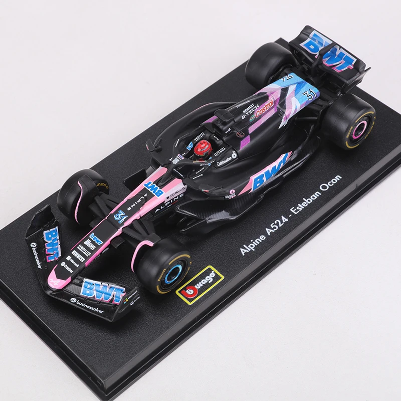 Burago 1:43 Alpine F1 Race Car Model 38220 4 Burago 1:43 Alpine F1 Race Car Model 38220 - Image 4