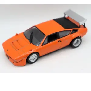 1/43 Alloy Rally Car Model Urraco 1974 Orange Red 7 S33cd8faa3a8345cda629a102dc1b48247