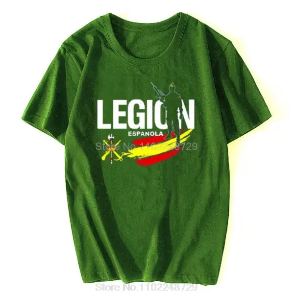 Spanish Legion Mens Cotton T-Shirt Summer Casual - Image 6