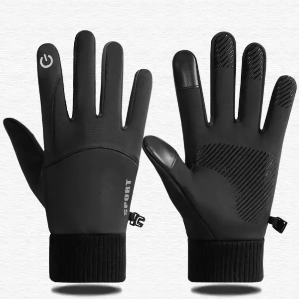 Winter Waterproof Men's Gloves for Cycling and More - Image 8