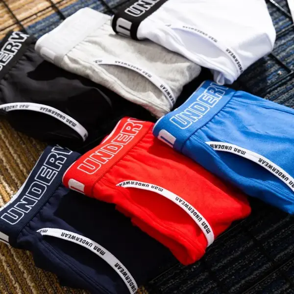 Men's Cotton Breathable Boxers Model 614 - Image 5