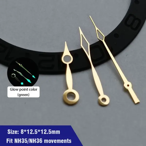 Green Luminescent Hands for NH35 NH36 Sports Watch - Image 22