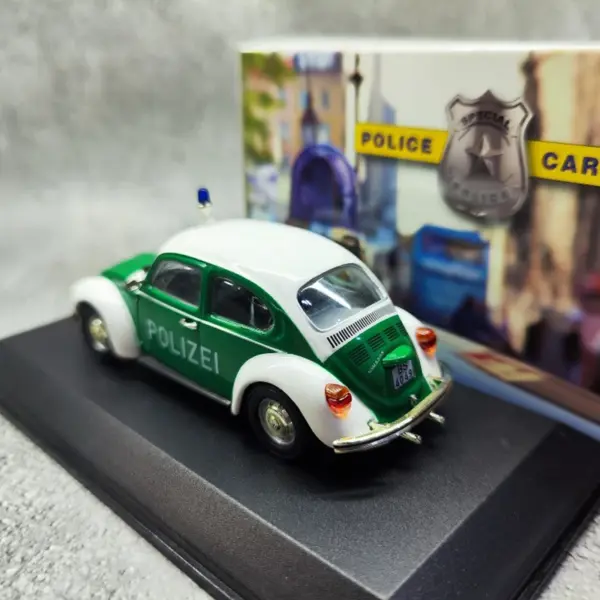 Atlas 1/43 German Police Car Model - Image 2