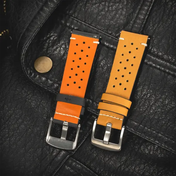 Leather Strap for Samsung Galaxy Watch 7/6/5 - Image 3