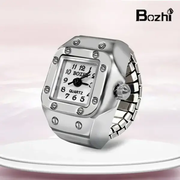 Vintage Punk Quartz Finger Watch Ring for Men Women - Image 14