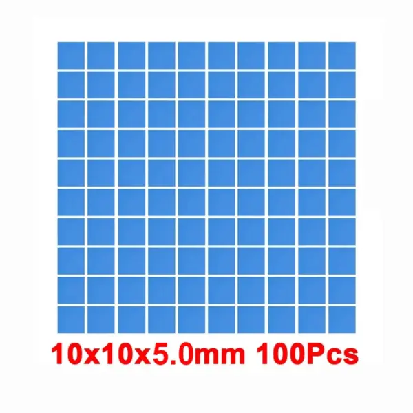 100 Pack Blue Thermal Pads for CPU GPU - Image 15