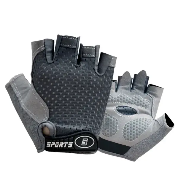 Children's Breathable Half Finger Cycling Gloves - Image 8