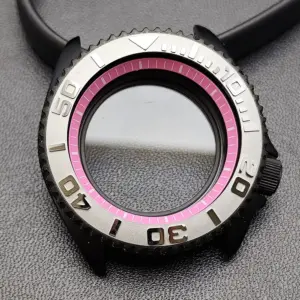 42mm Black Matte Watch Case for NH35 Movement 294 S34f4e57171414ce3953967697bebea09d 2