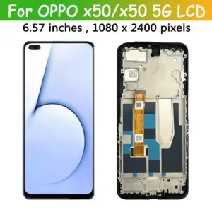 6.57 inches LCD & Touch Screen Digitizer for Realme X50 5G 8 S35160ee9e1834ccf83ae530f821125aau