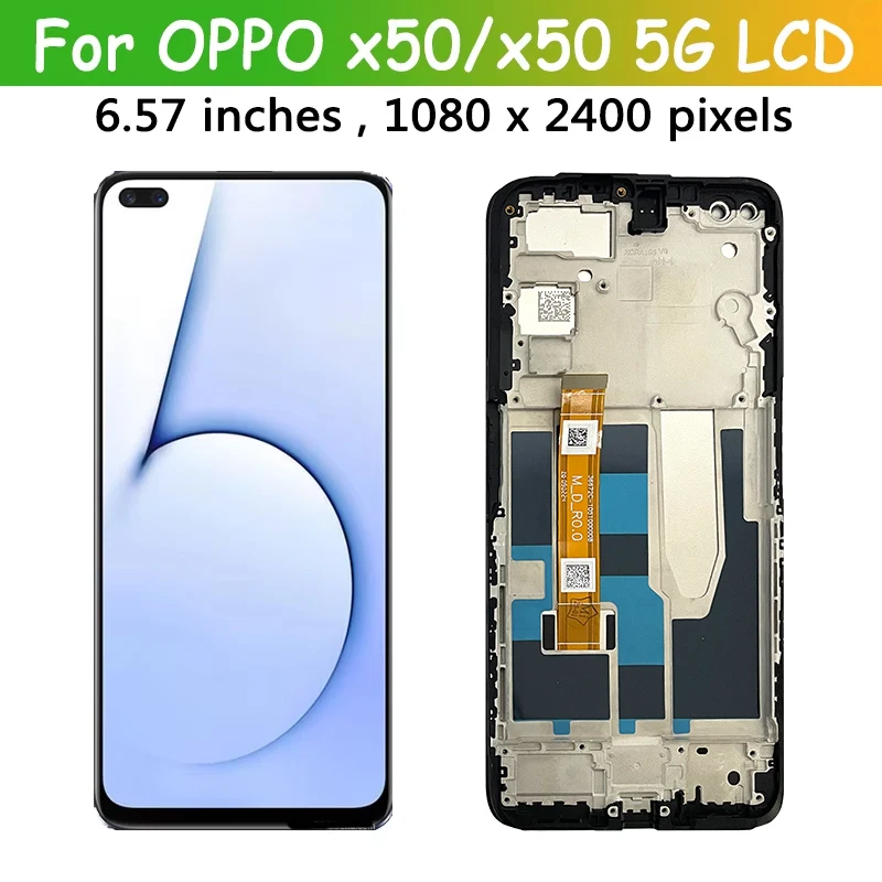 6.57 inches LCD & Touch Screen Digitizer for Realme X50 5G 3 6.57 inches LCD & Touch Screen Digitizer for Realme X50 5G - Image 3