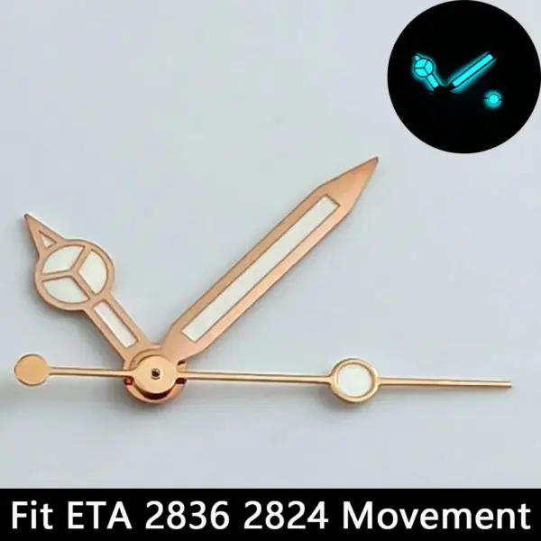 Silver/Gold N H35 Watch Hands for NH35 ETA 286 Movement - Image 46