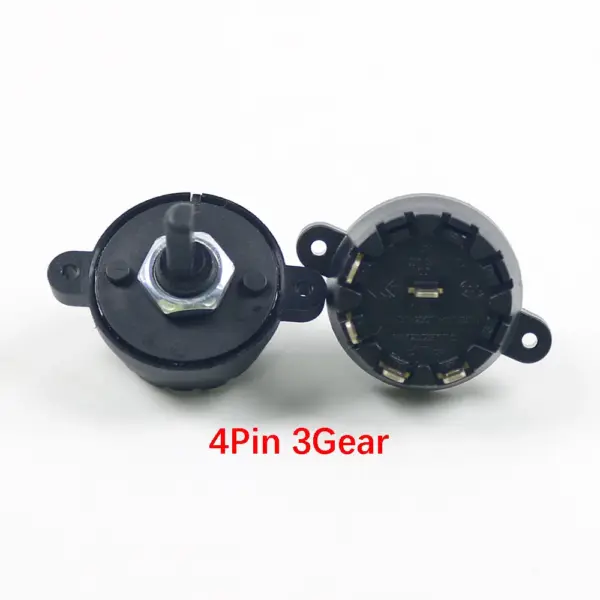 High Temp Rotary Gear Switch for Juicers Model 2-10 - Image 17