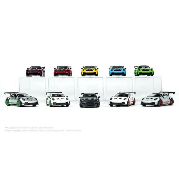 Minichamps Porsche 911 (992) GT3 RS Alloy Model Car - Image 5
