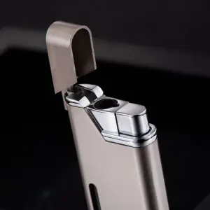 Windproof Metal Cigar Lighter Jet Torch Gas Flames 10 S3557d66a34e74545bf2206704057edf4d