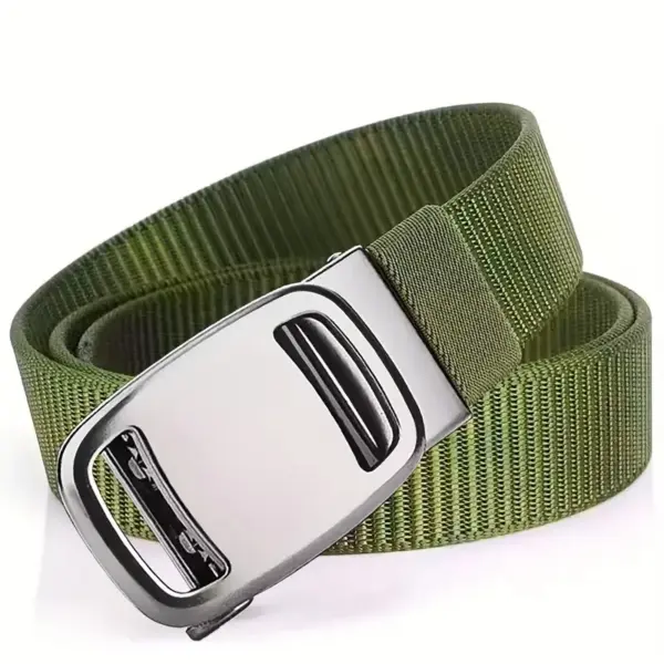 Unisex Canvas Work Belt with Automatic Buckle - Image 9