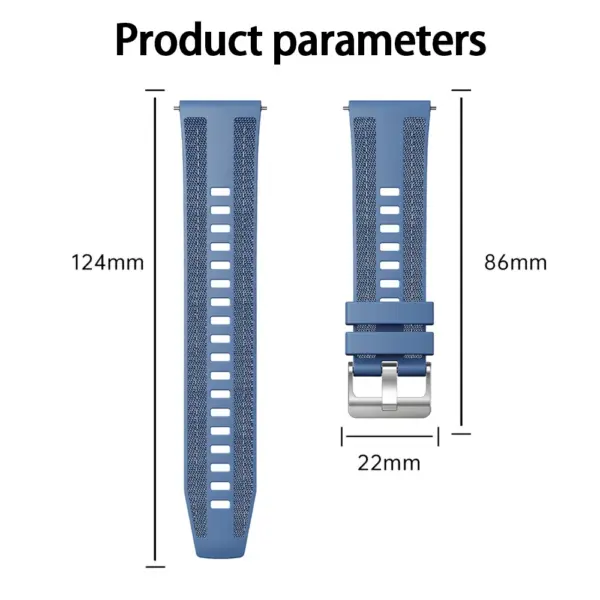 22mm Nylon Strap for Huawei Watch GT Series - Image 6