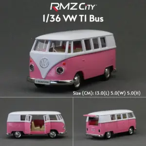 1/36 VW T1 Transporter Samba Bus Diecast Model 21 S3640c89e161c4c13ba8c2bc6dc76b7b64