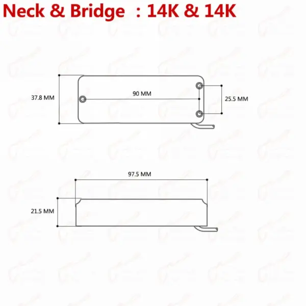 Genuine Epi Thunderbird Bass Pickup Korea - Image 6