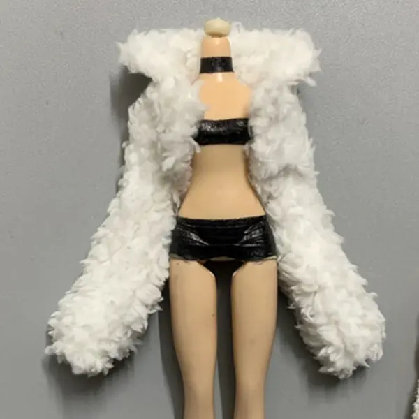 Doll Clothes Fur Top Coat for 11.5-inch Dolls - Image 38