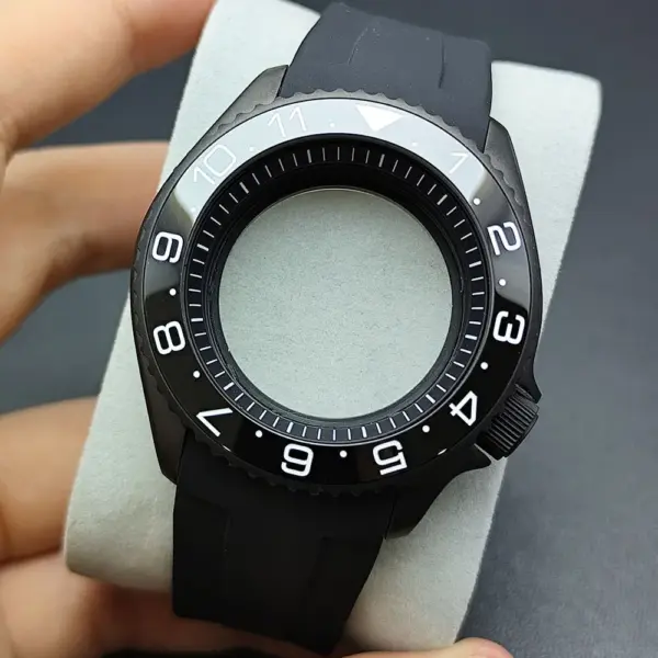 42mm NH35 Stainless Steel Watch Case with Sapphire Glass - Image 12