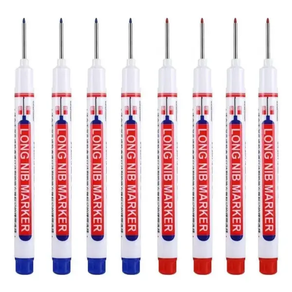 Deep Hole Long Nib Markers 8-Piece Set - Image 11