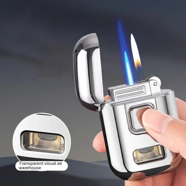Mini Windproof Gas Lighter for Cigars and Smokes - Image 4
