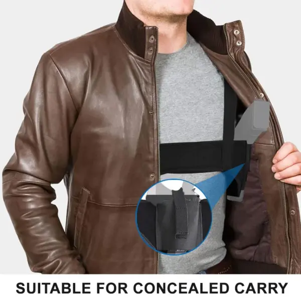 Unisex Canvas Tactical Waist Holster Belt - Image 5