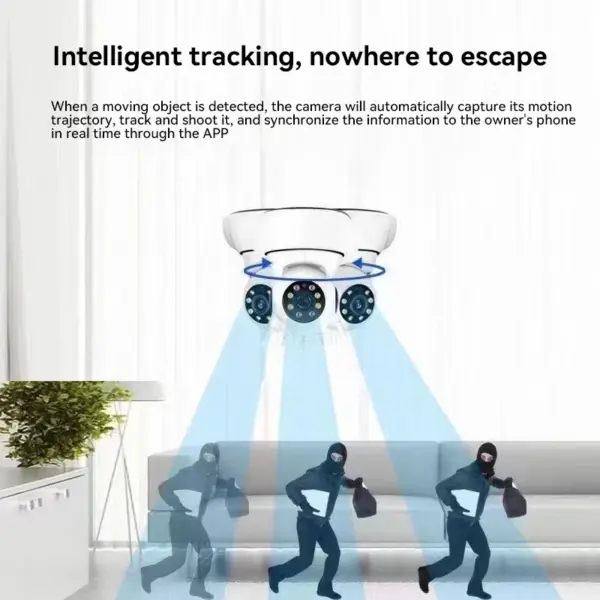 DIXSG 1080P Wireless Indoor Security Camera with Two-Way Audio - Image 6