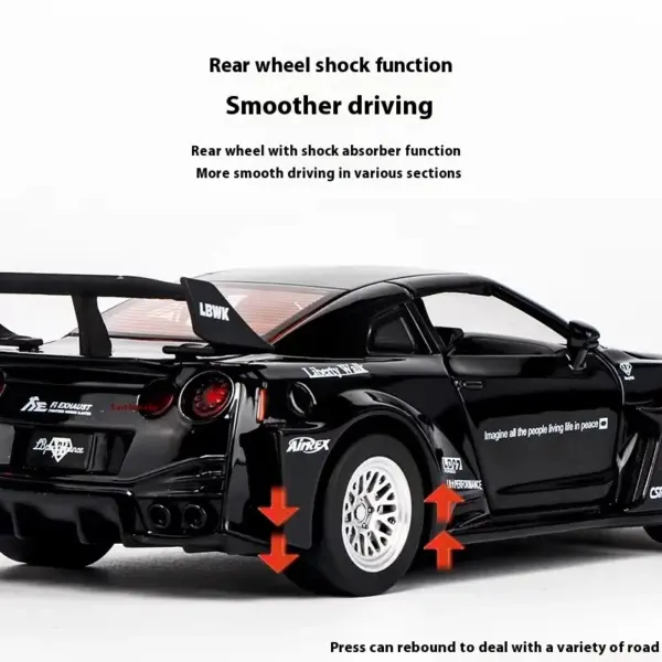 32 Skyline Nissan GTR CSR2 Diecast Model Toy - Image 6