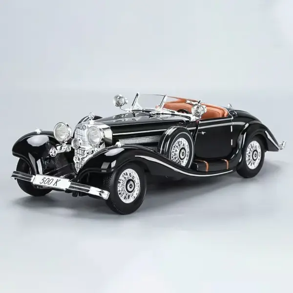 1936 Mercedes Benz 500K Diecast Model Car Collection - Image 7