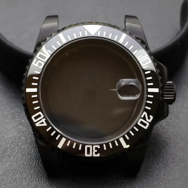 GMT 40.5MM Bidirectional Sapphire Watch Case for NH34 NH35 - Image 49