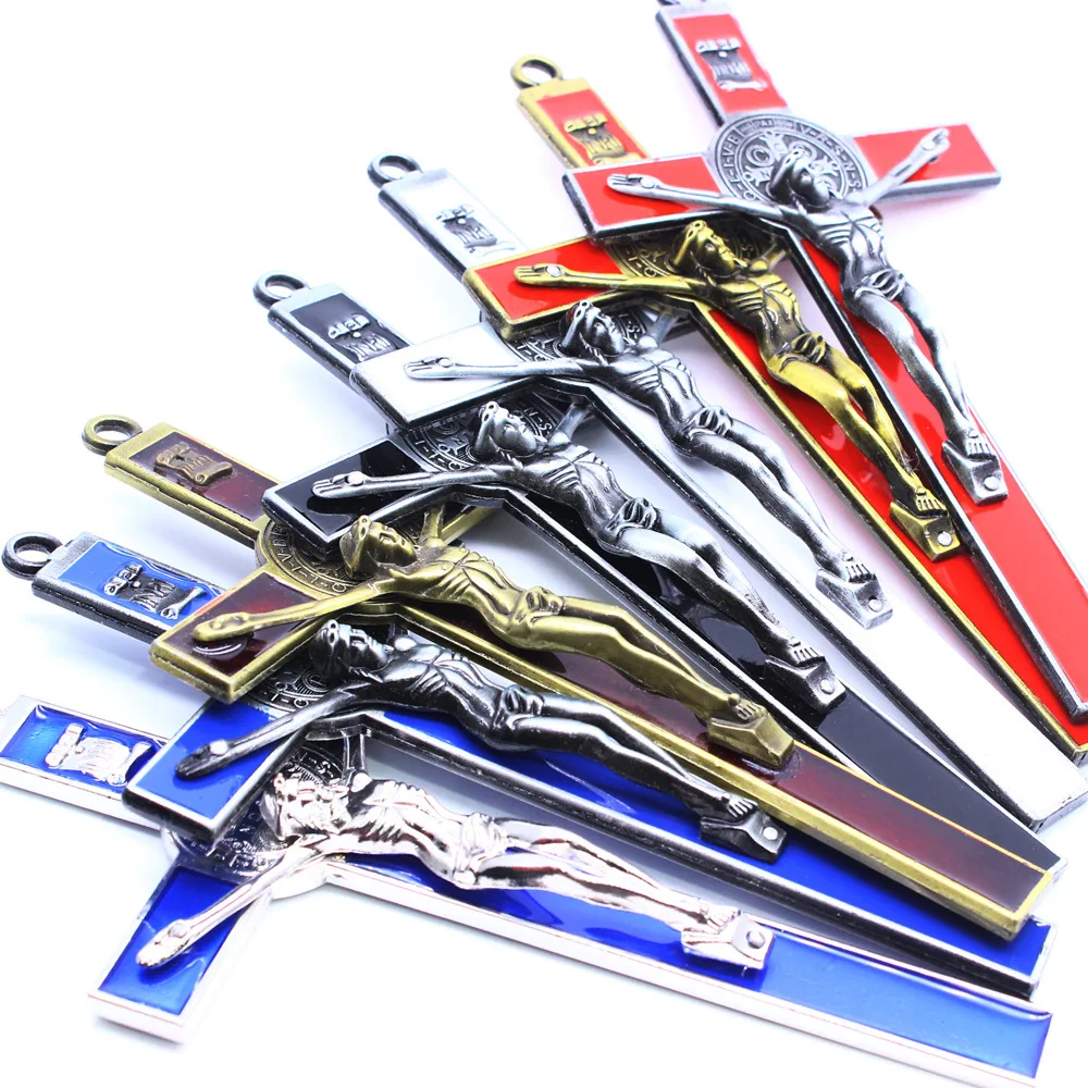 Church Relics Jesus Cross Wall Crucifix Decor 2 Church Relics Jesus Cross Wall Crucifix Decor - Image 2