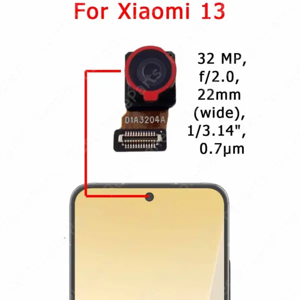 Selfie Front Camera for Xiaomi Mi 12 Series - Image 2