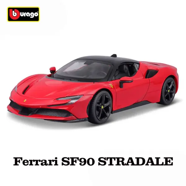 Bburago 1:18 Ferrari SF90 XX Stradale Model - Image 7