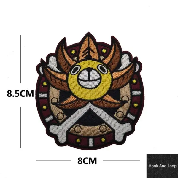 Lvfei Pirate Embroidered Hooks and Loop Badges - Image 6