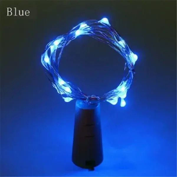 LED Wine Bottle Cork String Lights 2M Christmas Decor - Image 11