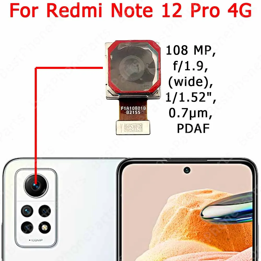 Xiaomi Redmi Note 12 Pro Rear Camera Module 5 Xiaomi Redmi Note 12 Pro Rear Camera Module - Image 5