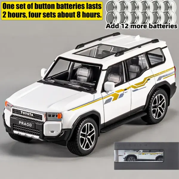 1:24 Toyota Land Cruiser LC250 Prado SUV Model - Image 15