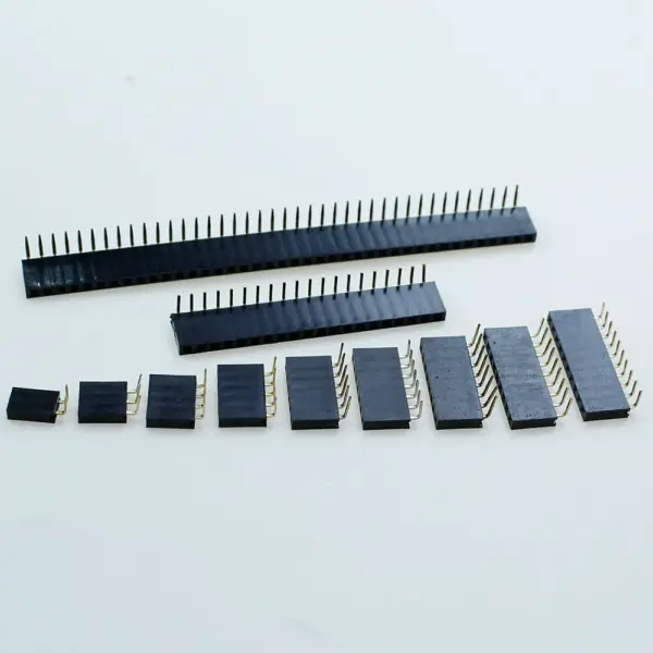 10Pcs 2.54mm Female Header Connectors Set - Image 2