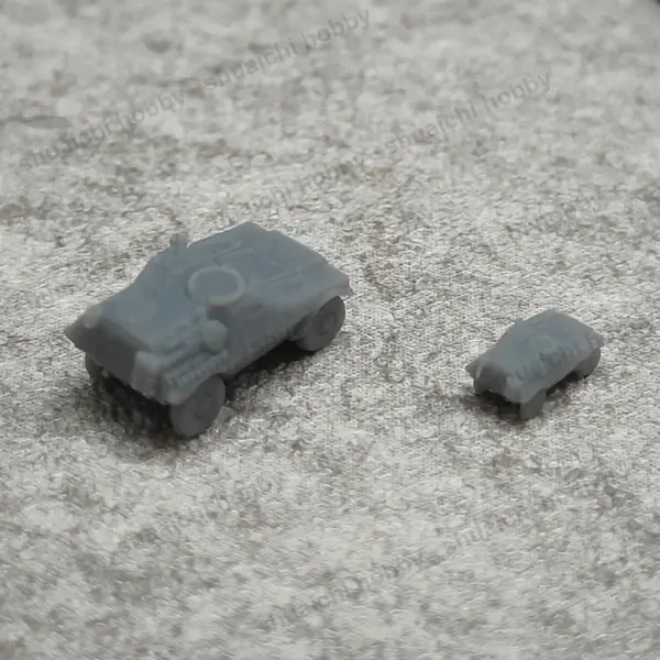 VBL Armor Vehicle Resin Model Set 1/350 & 1/700 - Image 3