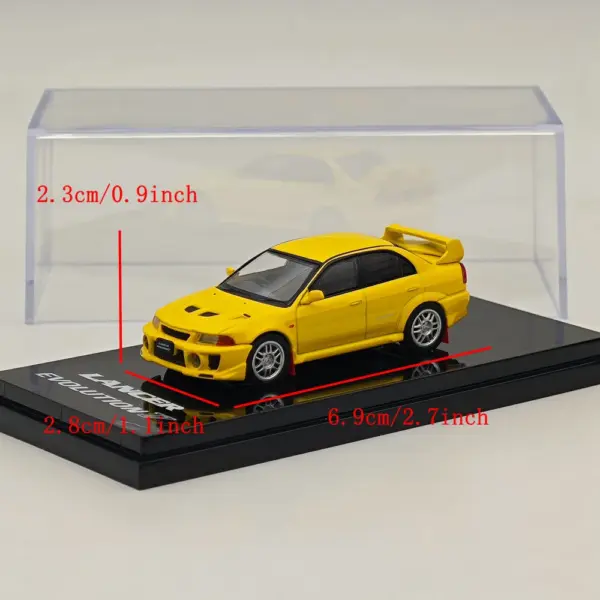 Lancer GSR Evolution V 1/64 Diecast Model Car - Image 6