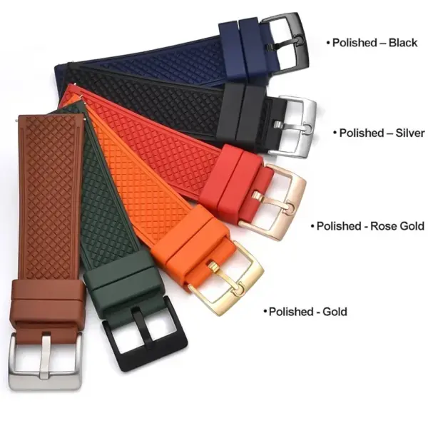 Stainless Steel Watch Buckle for Leather Straps - Image 3