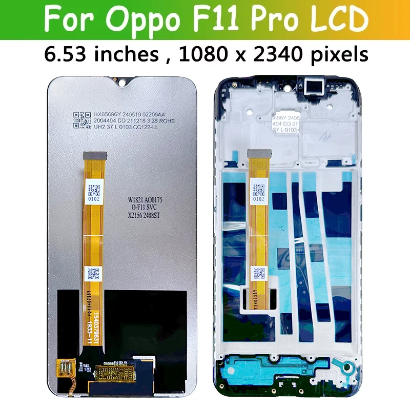 OPPO F11 Pro LCD Touch Screen Replacement Kit 3 OPPO F11 Pro LCD Touch Screen Replacement Kit - Image 3